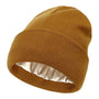 Damen Wintermütze | Seidenfutter | Antipilling | Antistatisch | Warm-Braun-Luzern Mode