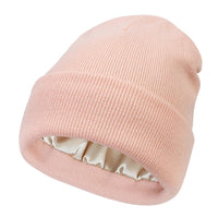 Damen Wintermütze | Seidenfutter | Antipilling | Antistatisch | Warm-Rosa-Luzern Mode