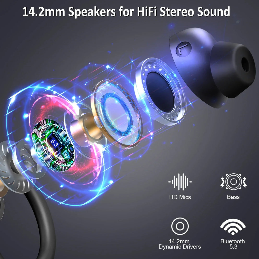 Wireless Earbuds with Clear Sound & Long Battery Life – SecureFit (Buy 1, Get 1 FREE)-Rose Gold-State of Style