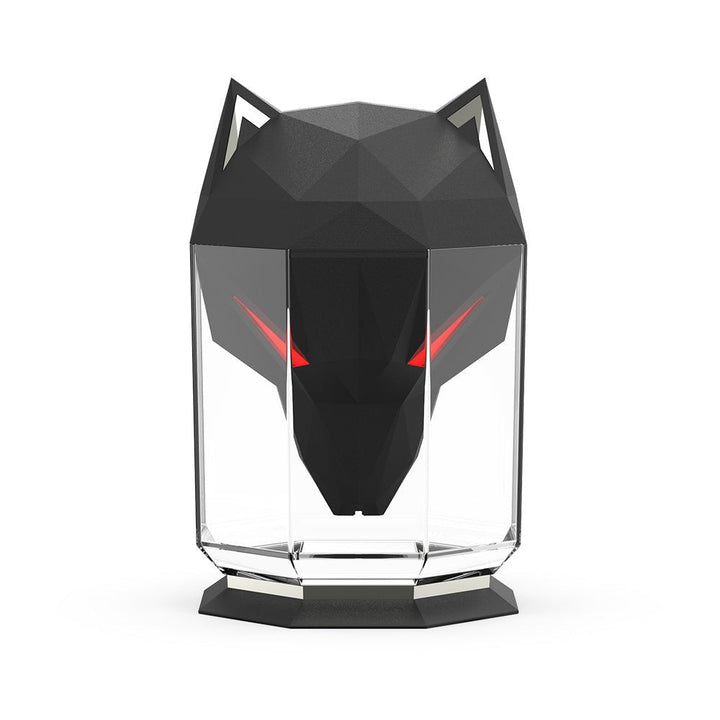 Luftbefeuchter | Wolf-Design – Einzigartig – Stilvoll – Kompakt – Leise – Vielseitig-Schwarz-Luzern Mode