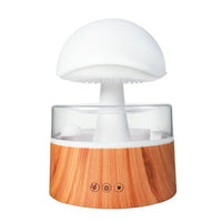 Luftbefeuchter | Regeneffekt – Wolke – Stilvoll – Aroma – Farbwechsel – Kompakt-Holz-Luzern Mode
