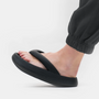 Flip Flops | Unisex | EVA-Schaum | Einfarbig | Schmerzlindernd -Zwart-36-37-Luzern Mode