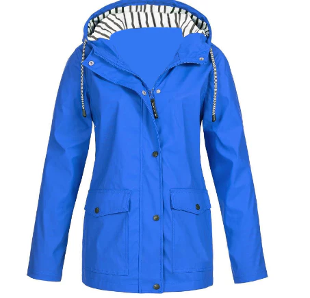 Wasser- und Winddichte Damenjacke für Herbst und Winter – Leona