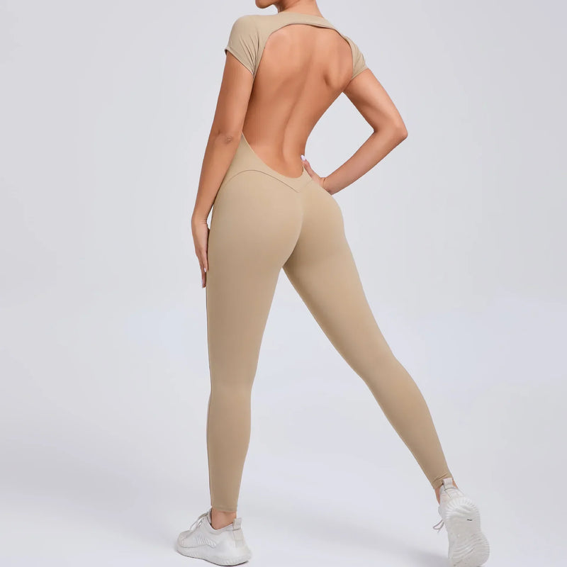 Damen Bodysuit mit Rückenausschnitt - Eleganter Einteiler-Luzern Mode