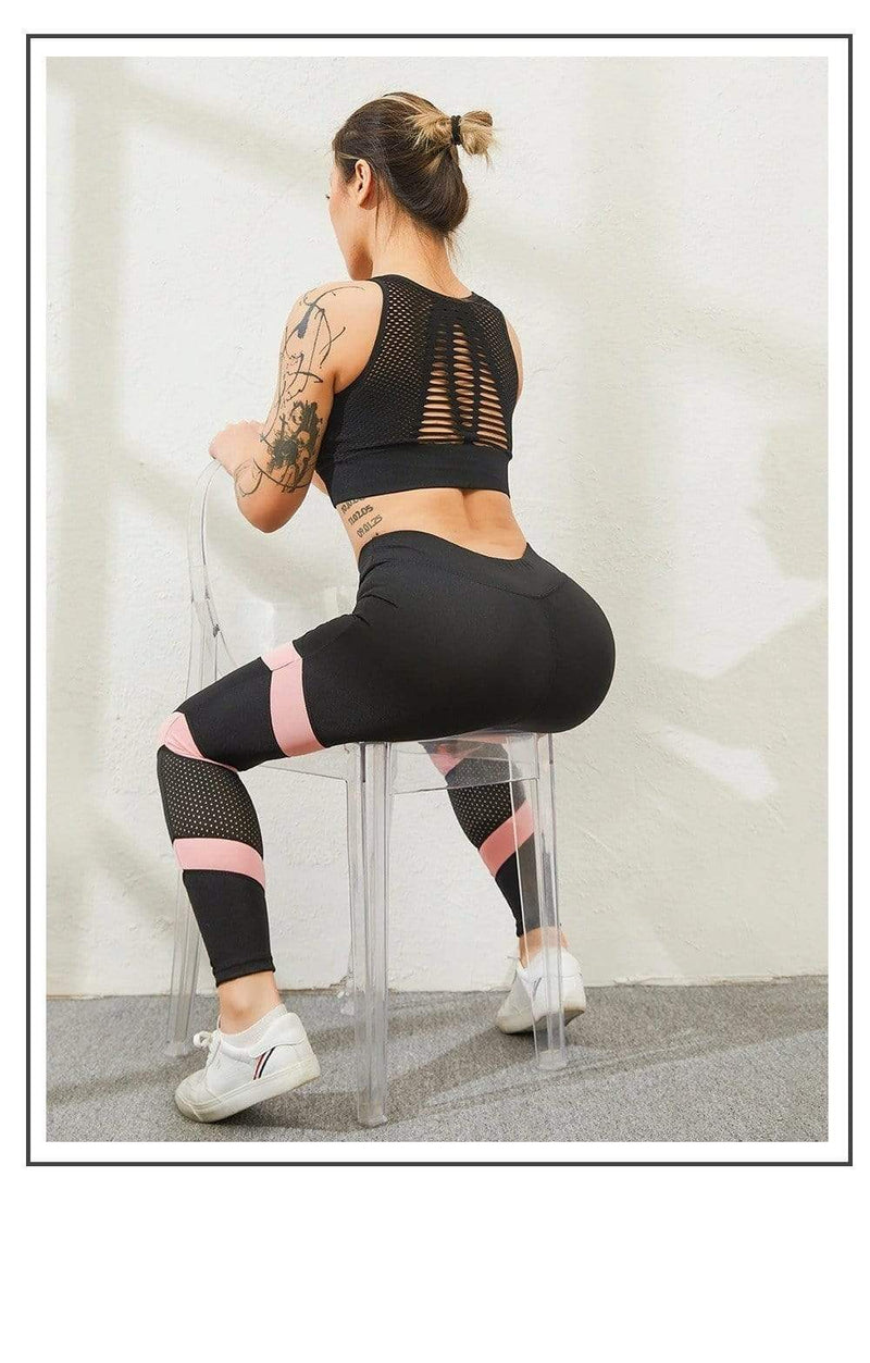 Damen Sport Leggings mit Shaping-Effekt für Fitness-Luzern Mode