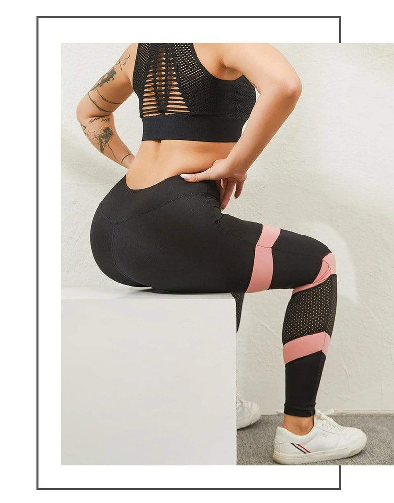 Damen Sport Leggings mit Shaping-Effekt für Fitness-Luzern Mode