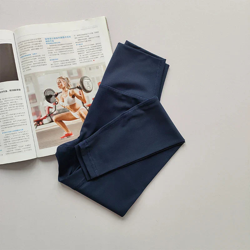 Hochwertige Damenhose aus Baumwolle für Büro und Freizeit-Dunkelblau-S-Luzern Mode