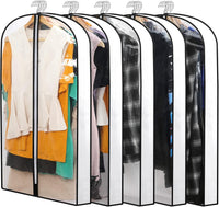 PEVA Kleidersack-Set – 12er-Pack Hängende Kleiderhüllen in 3 Größen (Kaufe 1, erhalte 1 GRATIS)
