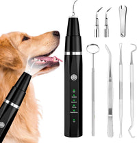 Hunde Zahnsteinentferner | Ultraschall Zahnpflege Sanft Haltbar-Schwarz-Luzern Mode