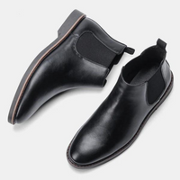 Herren Chelsea Boots aus Leder für Business und Freizeit-Luzern Mode