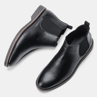 Herren Chelsea Boots aus Leder für Business und Freizeit-Luzern Mode
