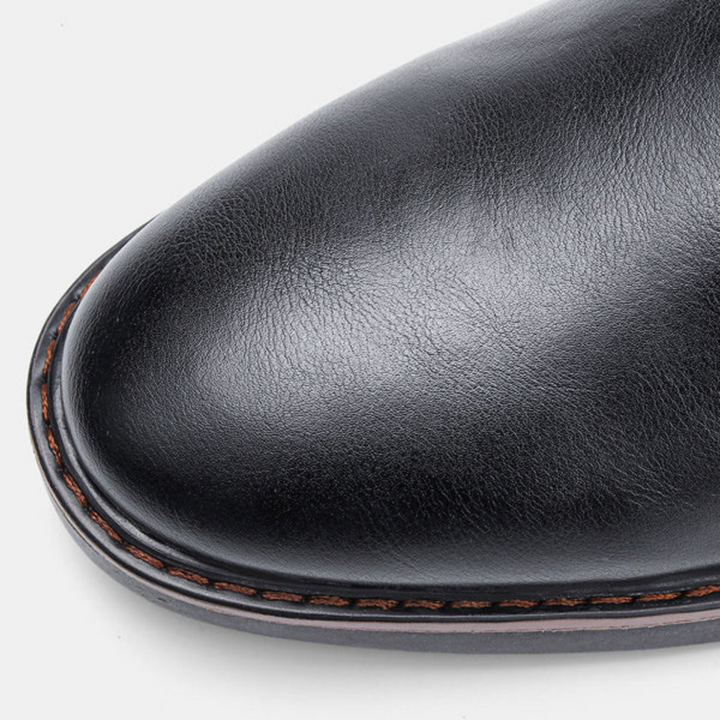 Herren Chelsea Boots aus Leder für Business und Freizeit-Luzern Mode