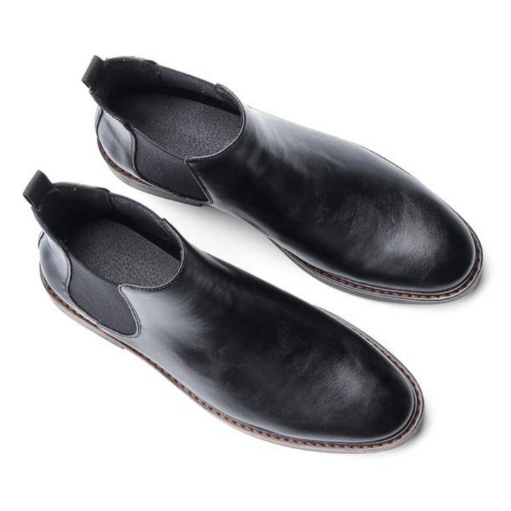 Herren Chelsea Boots aus Leder für Business und Freizeit-Luzern Mode