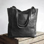 Hochwertige Lederhandtasche für Damen - Langlebig & Stilvoll-Schwarz-Luzern Mode