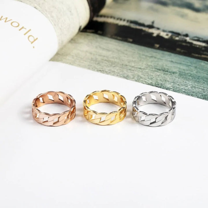 Ring | Langlebig | Stilvoll | Modern | Geflochten | Vielseitig | Hypoallergen-Luzern Mode