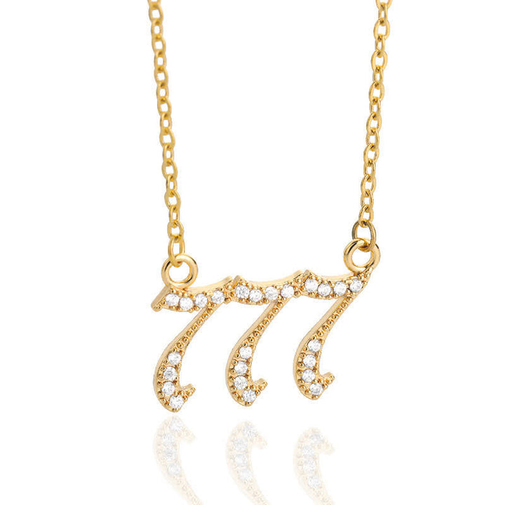 Halskette für Damen | Engelszahlen | Gold | Silber | Schutz-Luzern Mode