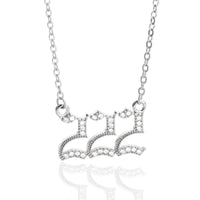 Halskette für Damen | Engelszahlen | Gold | Silber | Schutz-Silber-222-Luzern Mode
