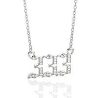 Halskette für Damen | Engelszahlen | Gold | Silber | Schutz-Silber-333-Luzern Mode