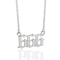 Halskette für Damen | Engelszahlen | Gold | Silber | Schutz-Silber-666-Luzern Mode