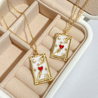 Halskette für Damen | Anhänger | Tarot | Gold | Zirkonia | Stilvoll-Luzern Mode