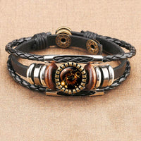 Armband für Damen | Sternzeichen-Symbol | Retro | Verstellbar-Löwe-Luzern Mode