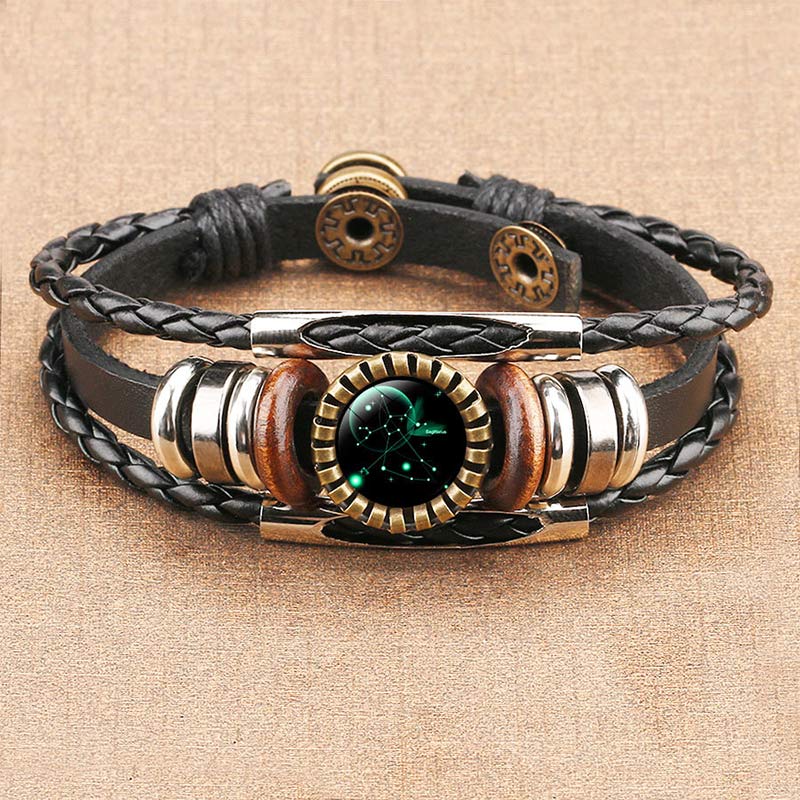 Armband für Damen | Sternzeichen-Symbol | Retro | Verstellbar-Schütze-Luzern Mode