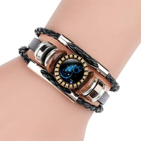 Armband für Damen | Sternzeichen-Symbol | Retro | Verstellbar-Luzern Mode