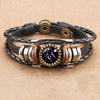 Armband für Damen | Sternzeichen-Symbol | Retro | Verstellbar-Zwillinge-Luzern Mode