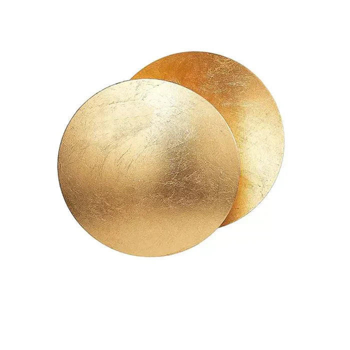 Wandleuchte | Sonnenfinsternis-Effekt Stilvoll Einzigartig LED Nachhaltig-Gold-20cm-Luzern Mode