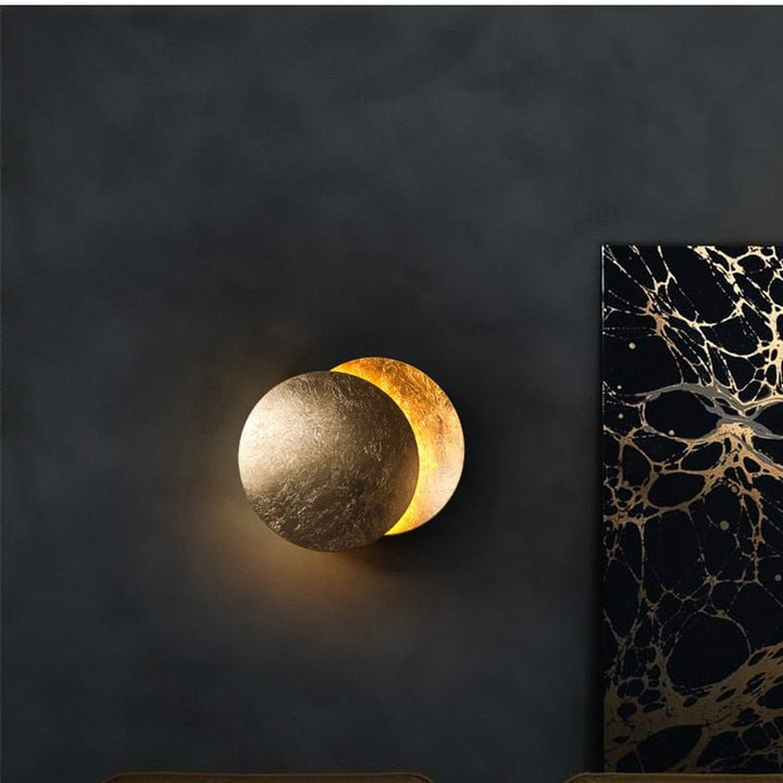 Wandleuchte | Sonnenfinsternis-Effekt Stilvoll Einzigartig LED Nachhaltig-Luzern Mode