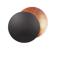 Wandleuchte | Sonnenfinsternis-Effekt Stilvoll Einzigartig LED Nachhaltig-Kupfer/Schwarz-20cm-Luzern Mode