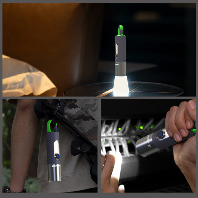 Taschenlampe | LED Zoombar Vielseitig Langlebig Wasserdicht Kompakt Hell-Luzern Mode