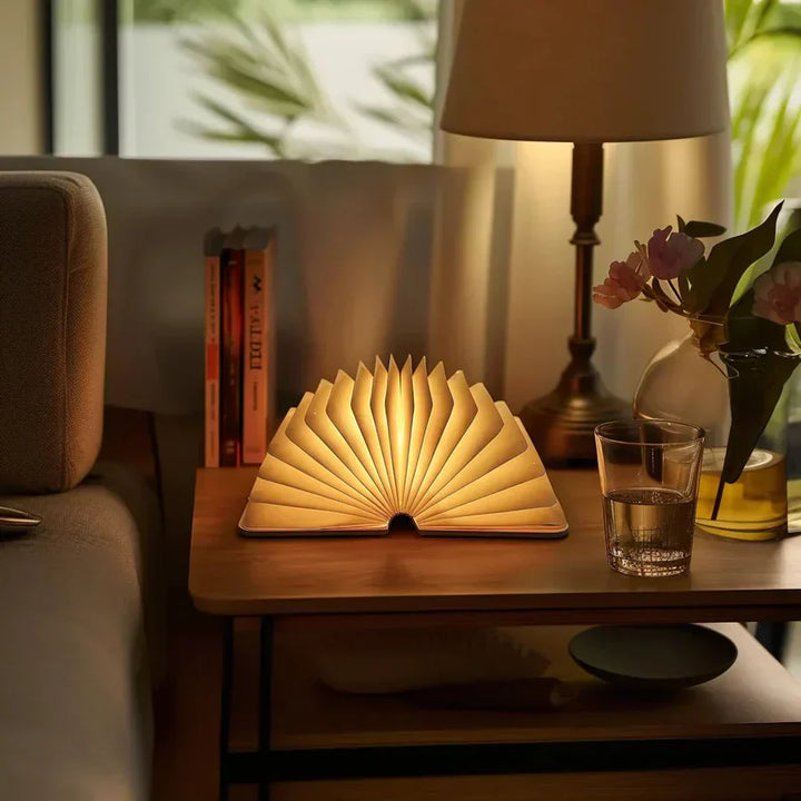 Bücherlampe | Aufbaubar | LED | Warmes Licht | Aufladbar | USB | Sensor-Luzern Mode