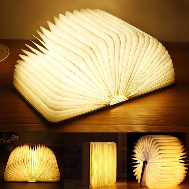 Bücherlampe | Aufbaubar | LED | Warmes Licht | Aufladbar | USB | Sensor-Luzern Mode