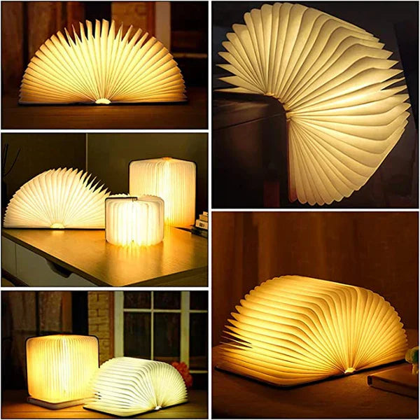 Bücherlampe | Aufbaubar | LED | Warmes Licht | Aufladbar | USB | Sensor-Luzern Mode