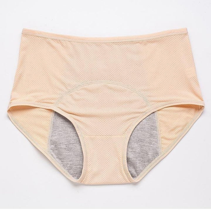 Damen Hohe Taille Schutzhose für Komfort und Schutz-1+1 GRATIS (Beige)-S (38-40)-Luzern Mode