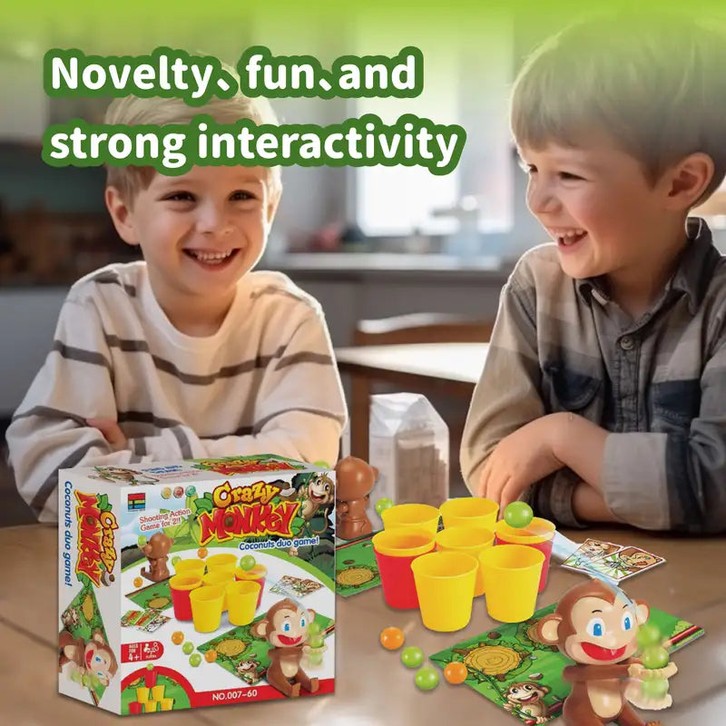 Schießspiel | Brettspiel Affe Zwei-Personen Reflex Strategie Familienspaß-Luzern Mode