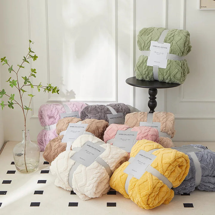 Decke | Weich | Warm | Komfortabel | Vielseitig | Flanell | Langlebig | Stilvoll | Wolle-Luzern Mode