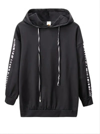 Damen Sportset | Zweiteilig | Hoodie | Hose | Lässig | Elastisch-Luzern Mode