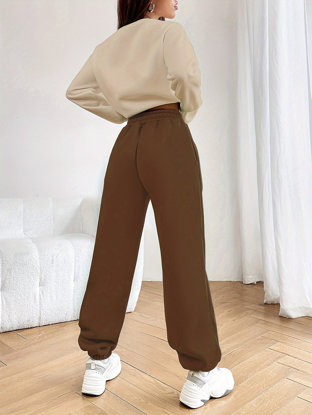 Damen Jogginganzug Brooklyn New York Freizeitmode-Luzern Mode