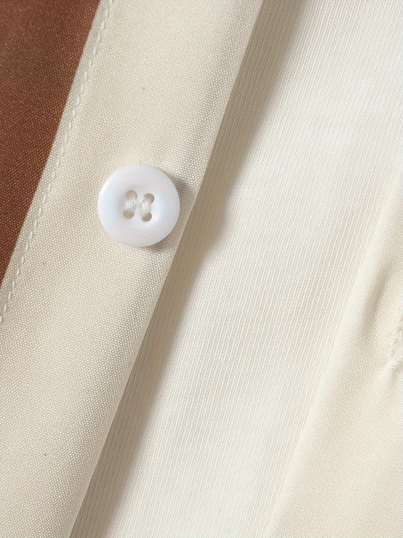 Kurzarmhemd mit Knopfleiste | gestreifte Shorts | leichtes Sommer Set Herren-Luzern Mode