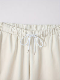Kurzarmhemd mit Knopfleiste | gestreifte Shorts | leichtes Sommer Set Herren-Luzern Mode