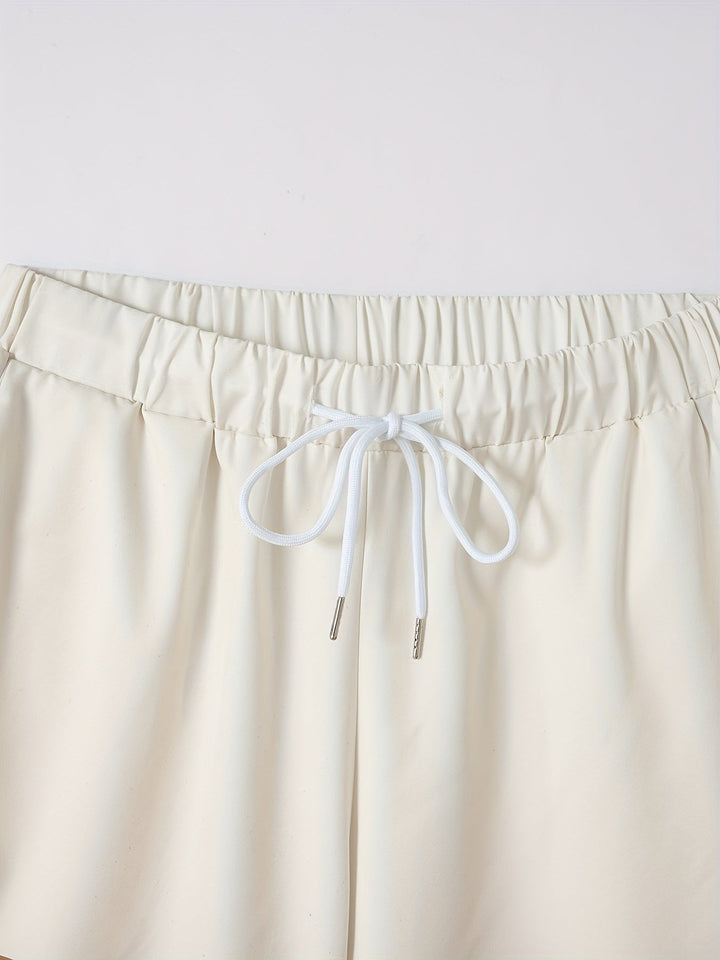 Kurzarmhemd mit Knopfleiste | gestreifte Shorts | leichtes Sommer Set Herren-Luzern Mode